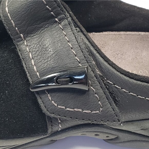 Easy Spirit Eseliana Women's 8.5M Black Slip On Shoes Leather Suede - Picture 3 of 10